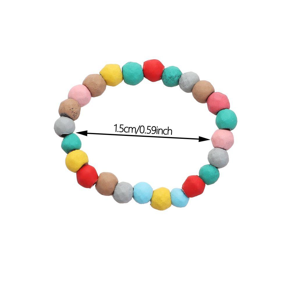 3Pcs Colorful Beads Decorative Ring For Apple Watch Band Ornament Smart Watch Silicone Strap Wristbelt Charm for apple watch Bracelet