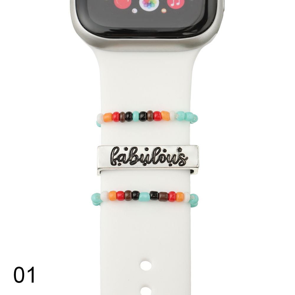 Silicone Strap Accessories, Decorative Apple Watch, Decoration Apple Watch